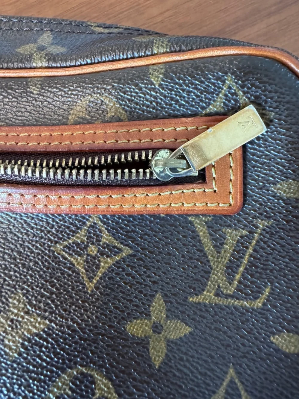 Authentic Louis Vuitton Monogram Pochette Cité Shoulder Bag